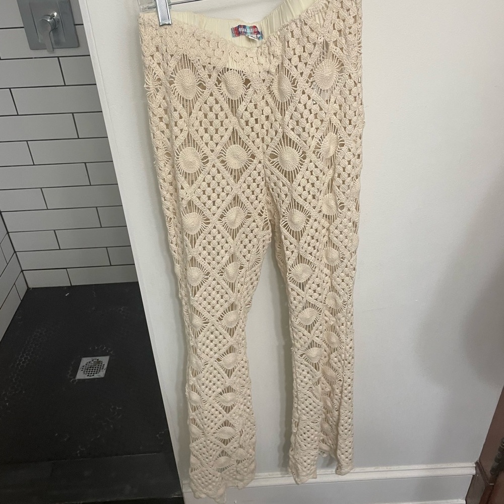 Urban outfitters lace pants. Never worn